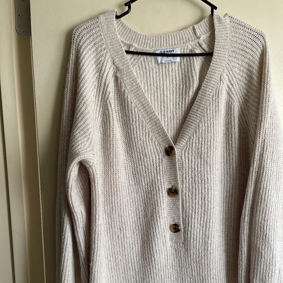 Beige Sweaterdress - Picture 1 of 2